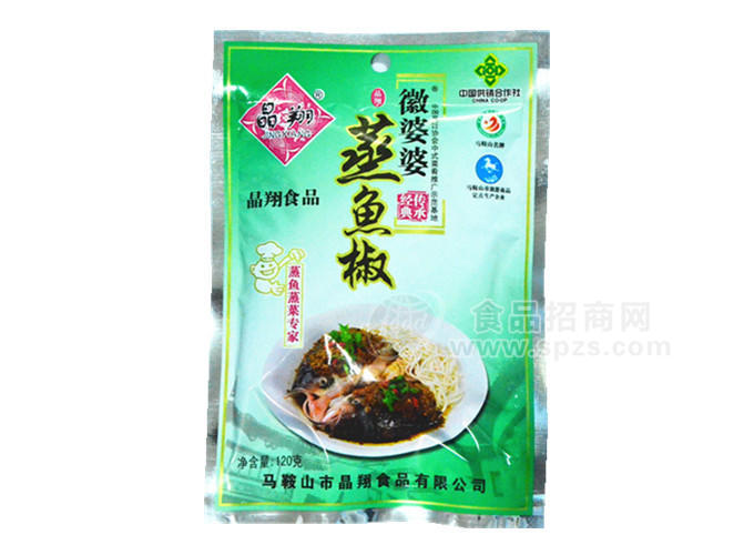 徽婆婆蒸鱼椒120g