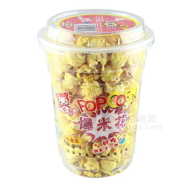 華妞爆米花桶裝 休閑食品120g