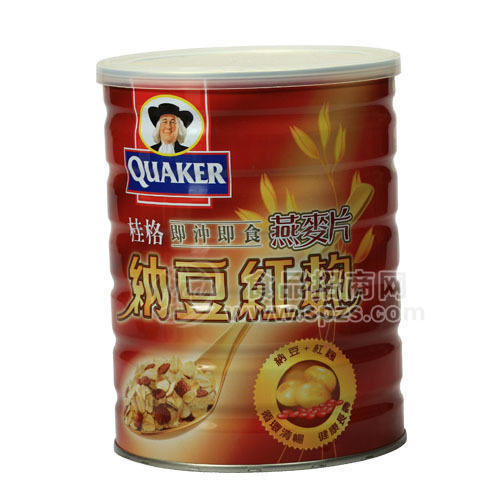 供应桂格納豆紅麴燕麥片/700G*12罐/箱