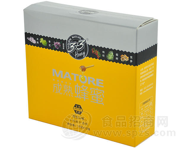 成熟蜂蜜　综合口味　15g×１２袋