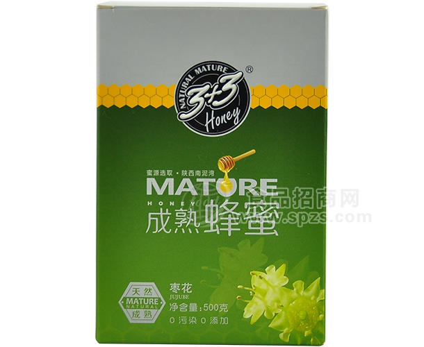·成熟蜂蜜　枣花　５００ｇ 