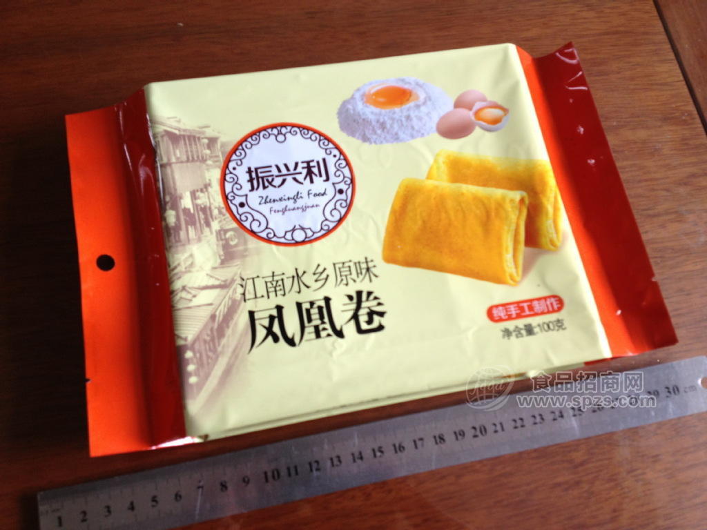 供應(yīng)《手工蛋卷》100克原味鳳凰卷