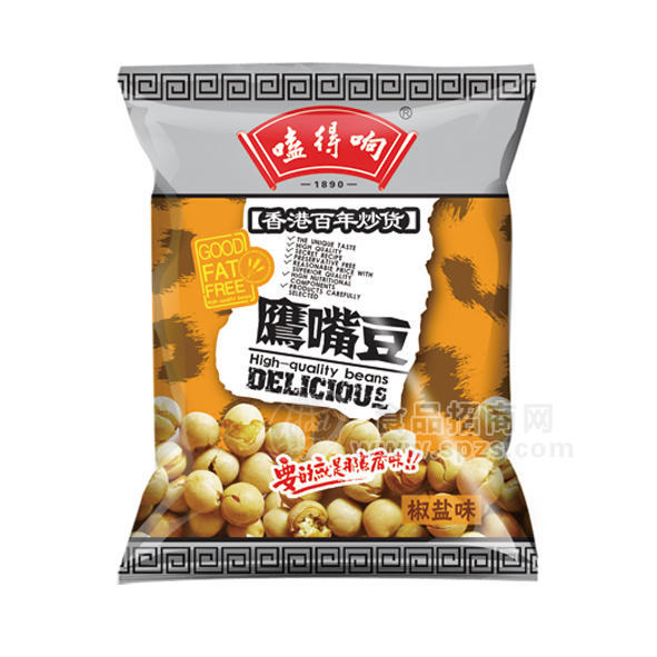 廠家直銷(xiāo)休閑食品炒貨誠(chéng)征代理加盟嗑得響鷹嘴豆