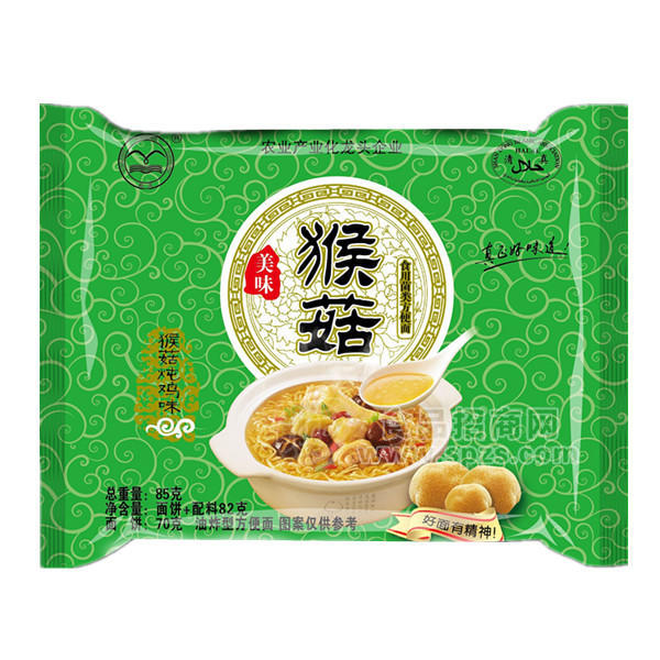 猴菇 食用菌類方便面 猴菇燉雞味 85g