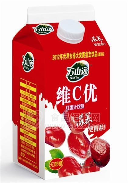 ·500ml维C优红枣汁汁饮品 