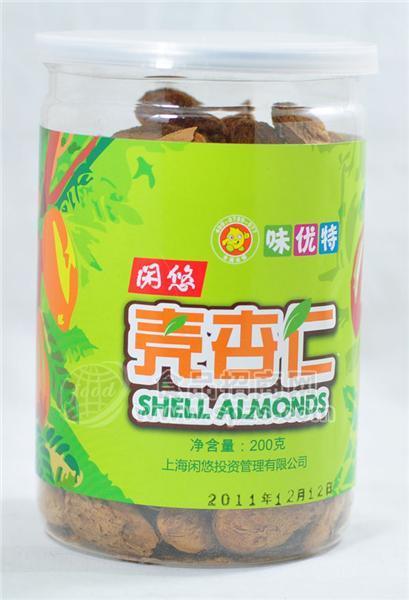 味优特208g罐装壳杏仁-不一样的美味-休闲食品加盟招商