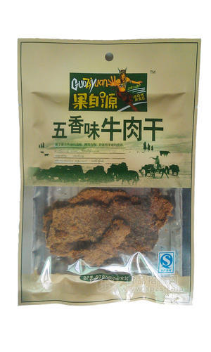 【休閑食品】60g五香味牛肉干/鹵制牛肉片◣果自源食品◥