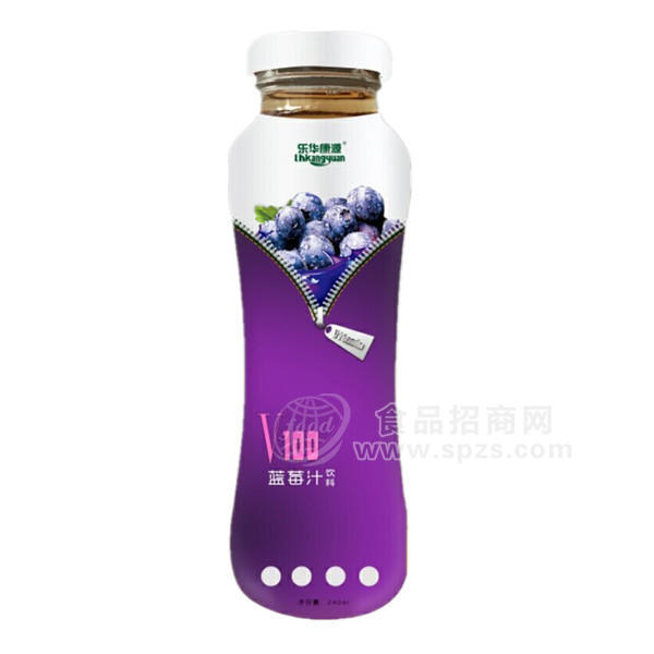 乐华康源 蓝莓汁饮料