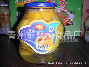 水果罐头 880g糖水桃罐头