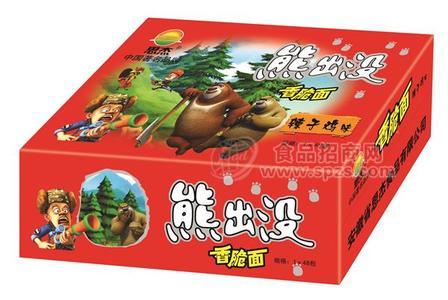 思杰熊出沒(méi)辣子雞味1×48入