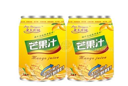 芒果汁易拉罐