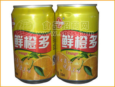 鲜橙多易拉罐