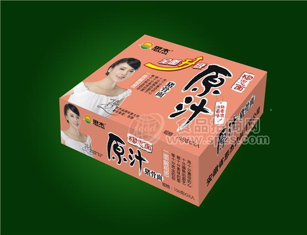 思杰相思面原汁猪骨味1×24入