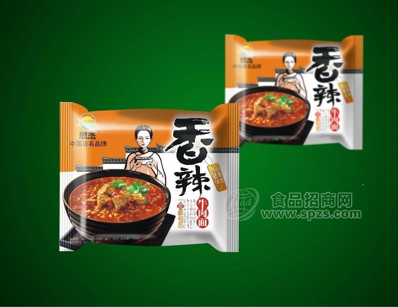 思杰老版相思面香辣牛肉味106g