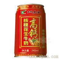 高钙核桃花生牛奶240ml