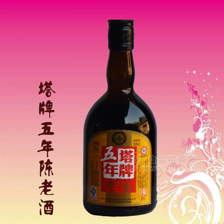 供應紹興黃酒塔牌五年陳加飯酒