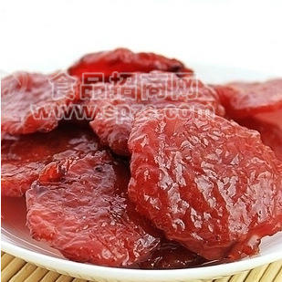 福建特产 靖江猪肉脯 金钱脯 散装2.5kg/袋