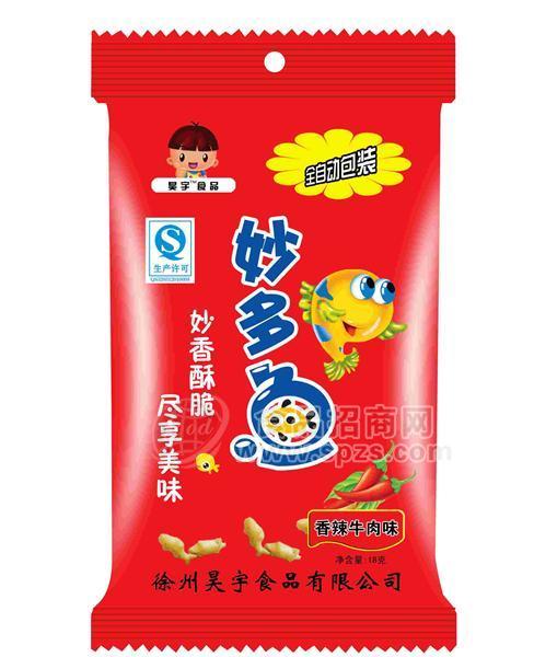 18克妙多魚香辣牛肉味