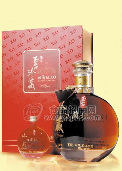 台湾玉台珍藏白兰地XO.12年礼盒