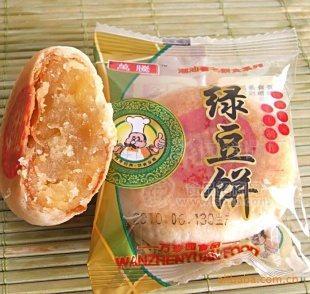 批发地方特色糕点 万腾绿豆饼