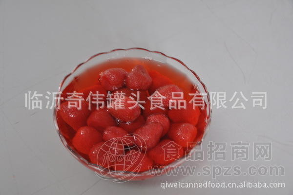 供应248g 草莓罐头 4.9元一瓶