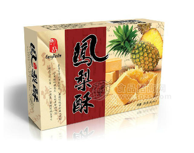 供應(yīng)臺(tái)灣進(jìn)口食品 即品鳳梨酥（原味 草莓 抹茶）168g*12盒