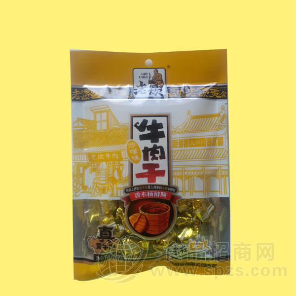 牛肉干肉片系列-老炊牛肉干沙嗲味50g