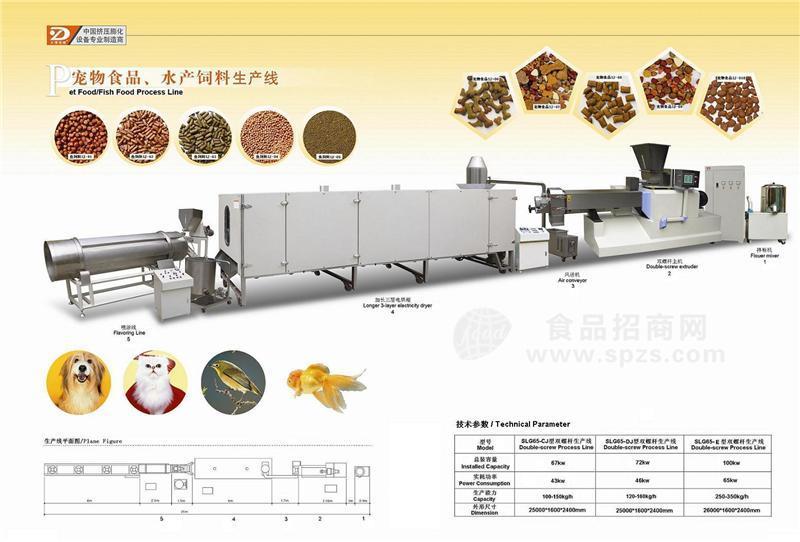 寵物食品、水產(chǎn)飼料生產(chǎn)線