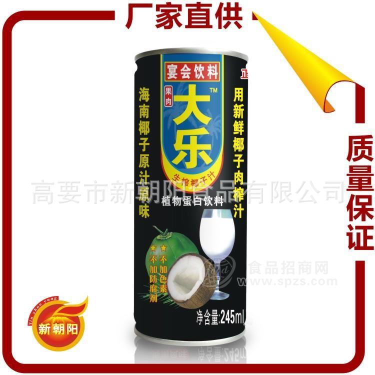 供應(yīng)飲料 椰汁飲料 大樂(lè)鮮榨 245ml