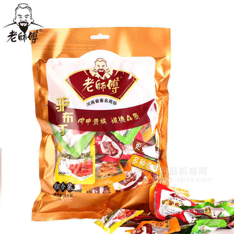 老師傅 驢布丁一口香218克組合裝