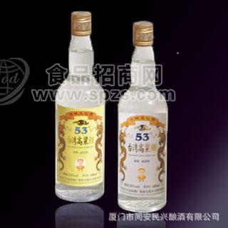 供應(yīng)臺(tái)灣高粱酒/白金龍53度600ml/金門(mén)高粱酒