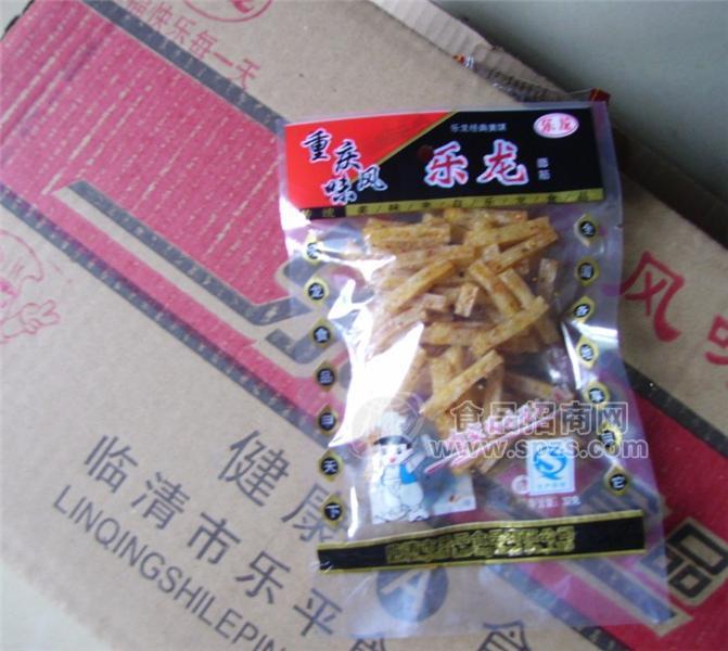 樂(lè)龍系列休閑食品 麻辣面筋