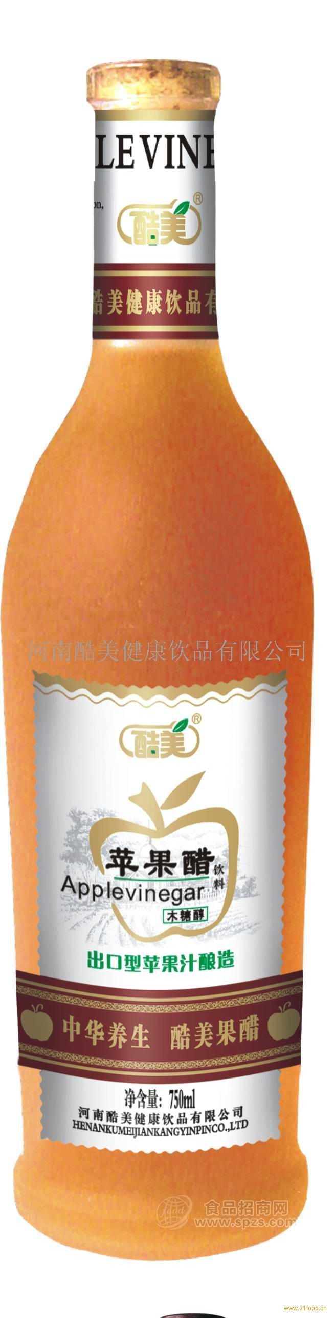 酷美750ml蘋(píng)果醋