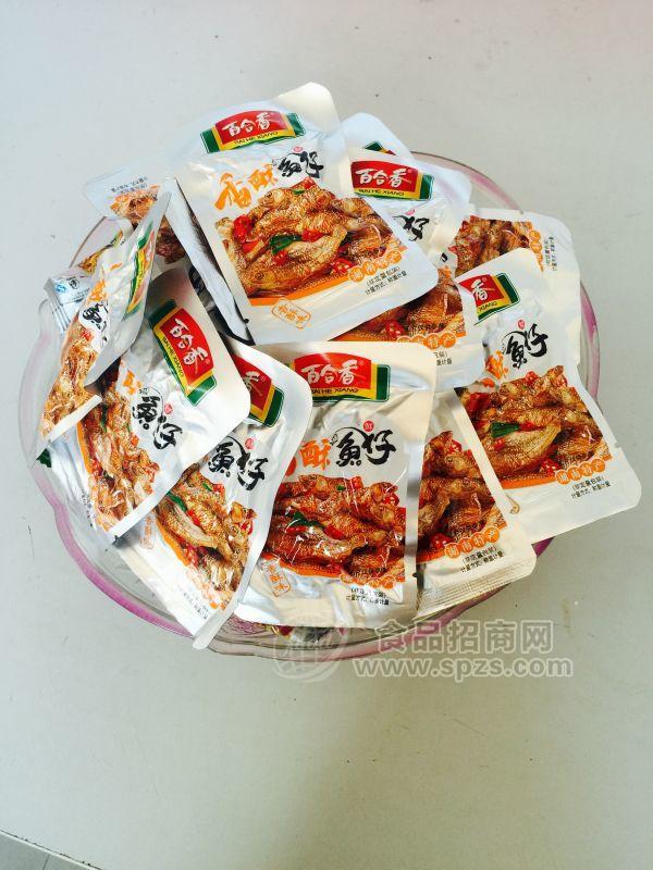 百合香 香酥鱼仔 休闲麻辣食品
