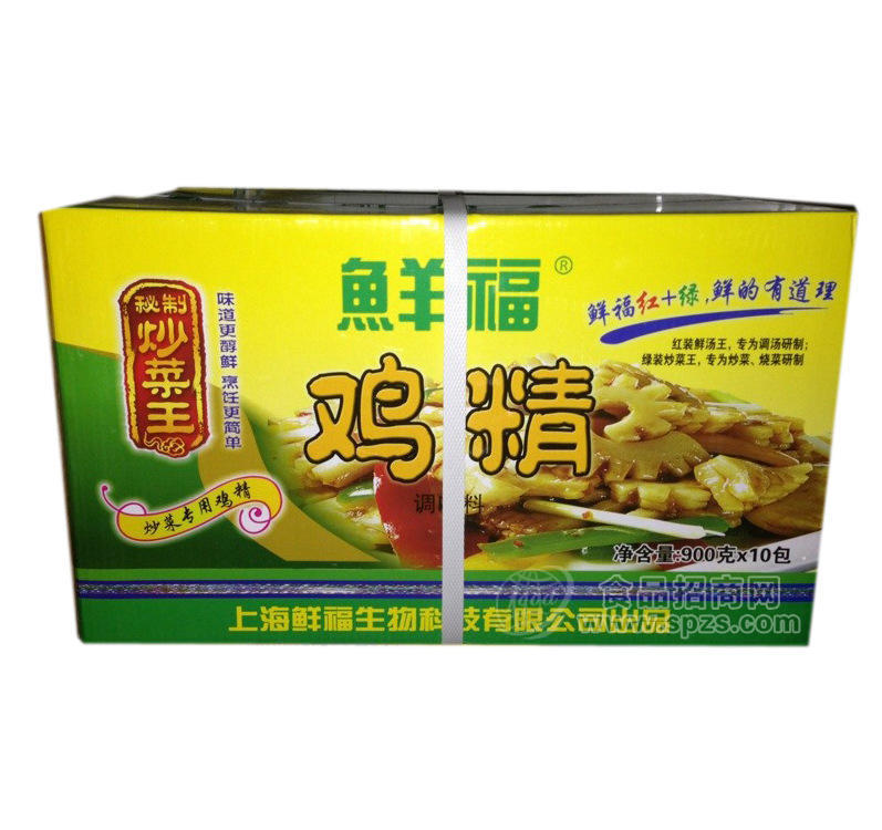 供應(yīng)鮮福 炒菜王箱裝批發(fā)雞精、味精、調(diào)味料