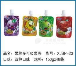 果粒多吸吸果冻 150gx48袋