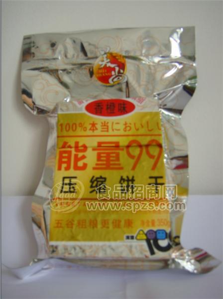 ·香橙味压缩饼干 