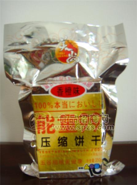 ·香橙味压缩饼干 