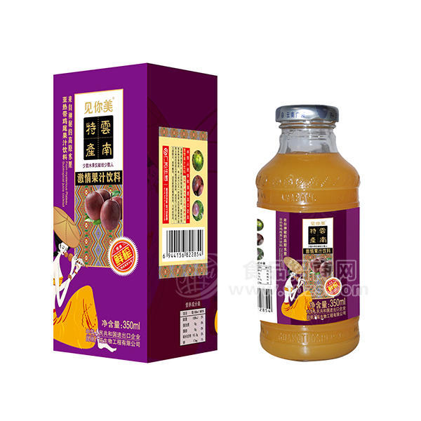 見你美 西番蓮果汁飲料 350ml