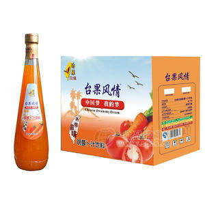 臺(tái)果風(fēng)情 胡蘿卜汁 828ml