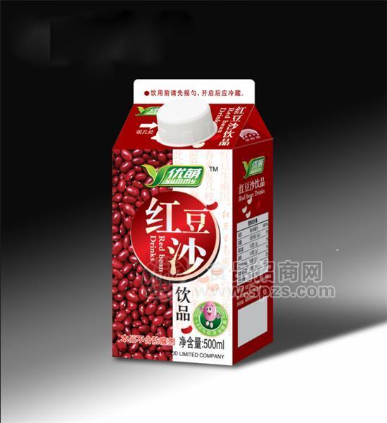 优萌红豆沙500ml