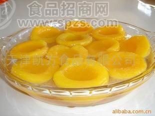 糖水黄桃罐头 桃罐头