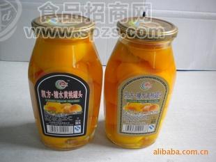 优质黄桃罐头