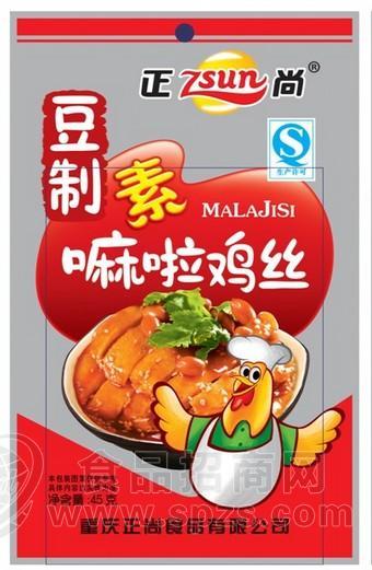 豆制素嘛啦鸡丝45克