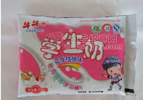 花生核桃味學生奶 200ml