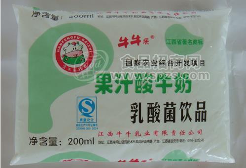 果汁酸牛奶 200ml