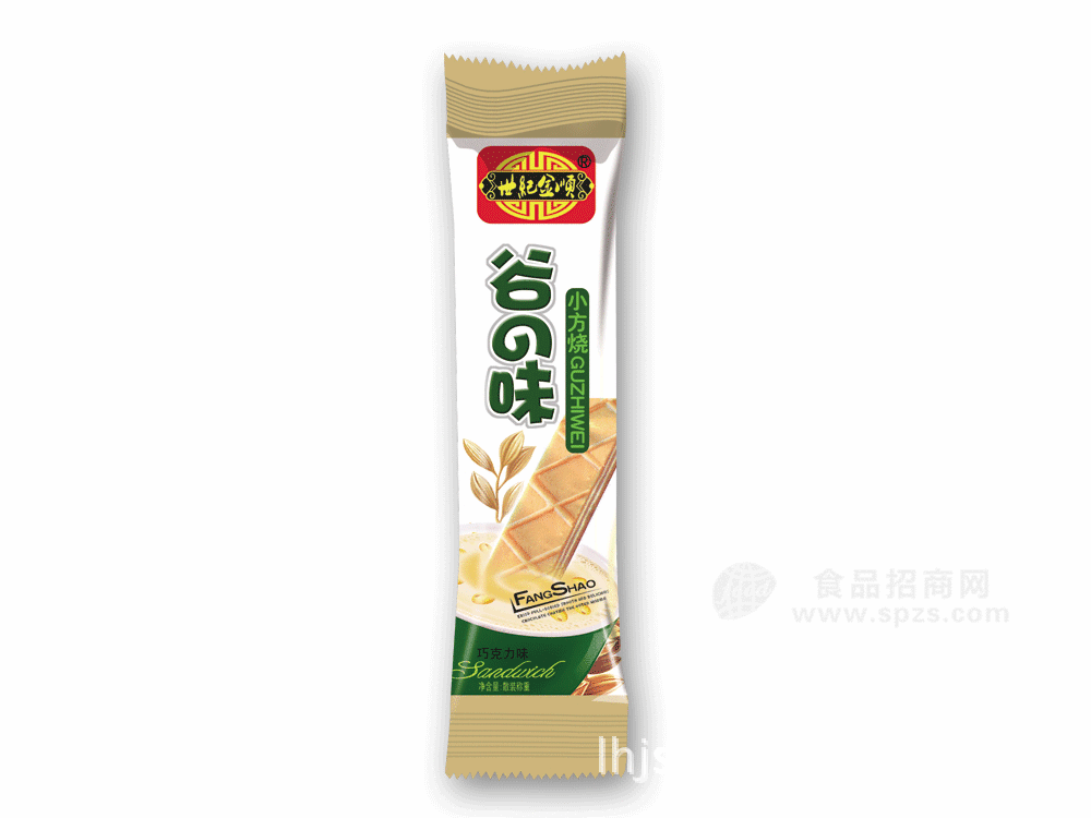 供應谷味小方燒（巧克力味）