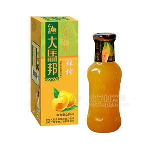 大马邦鲜榨芒果汁饮料280ml招商