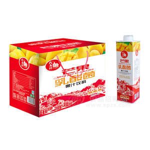 大馬邦 芒果乳酸菌果汁飲料1Lx8盒