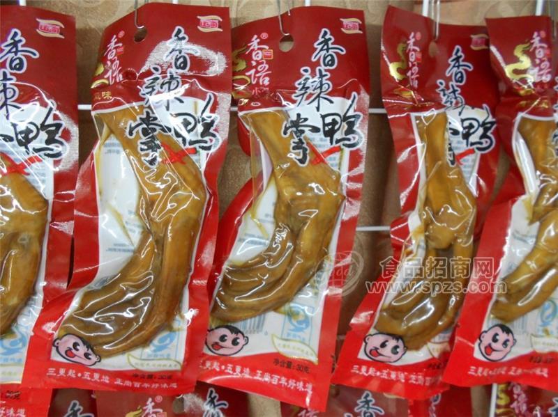 香辣鴨掌30克